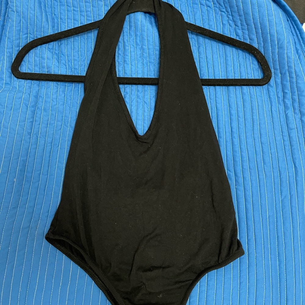 black bodysuit